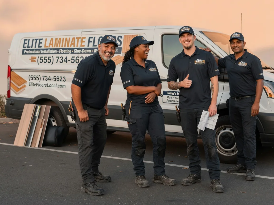 Laminate flooring installation company in Ambia, IN